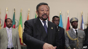 O chefe da comissão africana, Jean Ping.